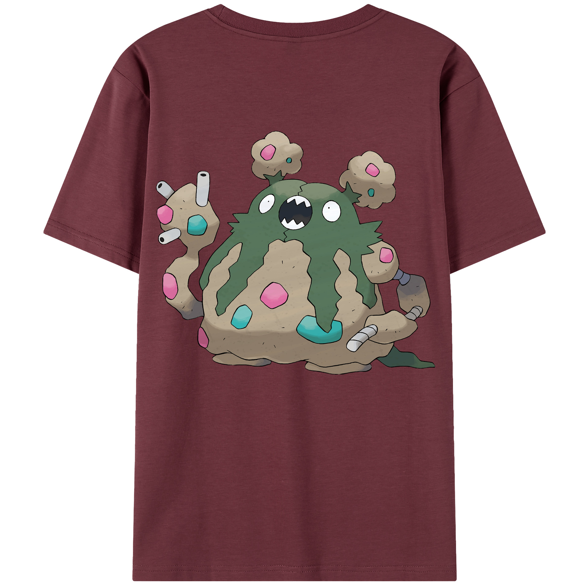 （画像用） ポケットモンスター Pokémon 綿100％半袖Tシャツ（背面プリント）